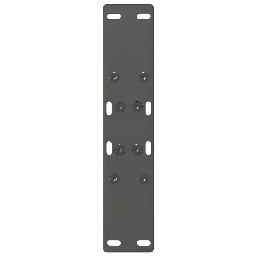Salontafelpoten 2 st A-vormig 50x(42-43) cm staal antraciet