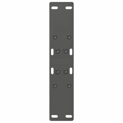 Salontafelpoten 2 st A-vormig 50x(42-43) cm staal antraciet