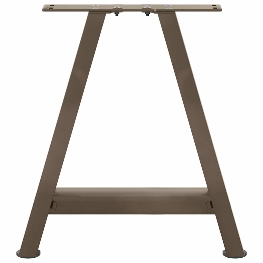 Salontafelpoten 2 St A-Vormig Staal 50 x (42-43) cm Naturel