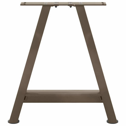 Salontafelpoten 2 St A-Vormig Staal 50 x (42-43) cm Naturel