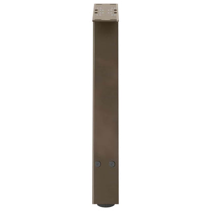 Salontafelpoten 2 St A-Vormig Staal 50 x (42-43) cm Naturel