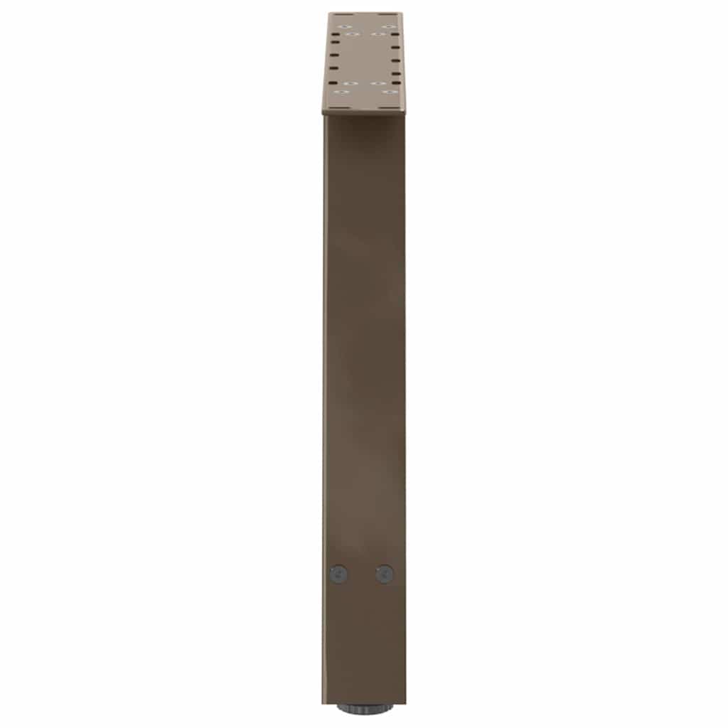Salontafelpoten 2 st A-vormig 60x(42-43) cm staal