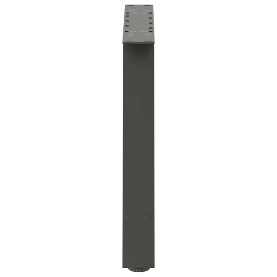 Salontafelpoten 2 st A-vormig 70x(42-43) cm staal antraciet