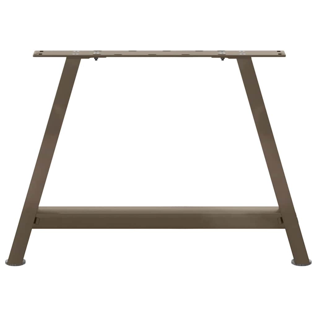 Salontafelpoten 2 St A-Vormig Staal 70 x (42-43) cm Naturel