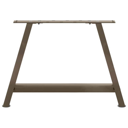 Salontafelpoten 2 St A-Vormig Staal 70 x (42-43) cm Naturel