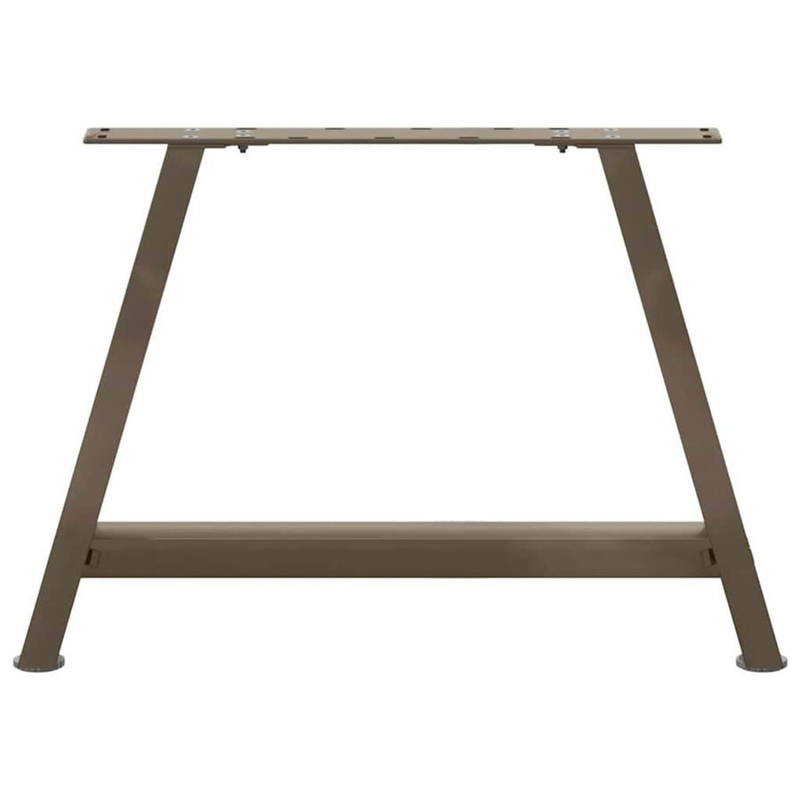 Salontafelpoten 2 St A-Vormig Staal 70 x (42-43) cm Naturel