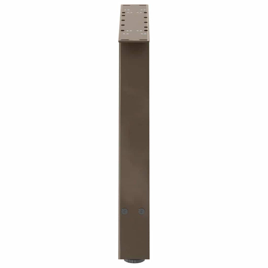 Salontafelpoten 2 St A-Vormig Staal 70 x (42-43) cm Naturel