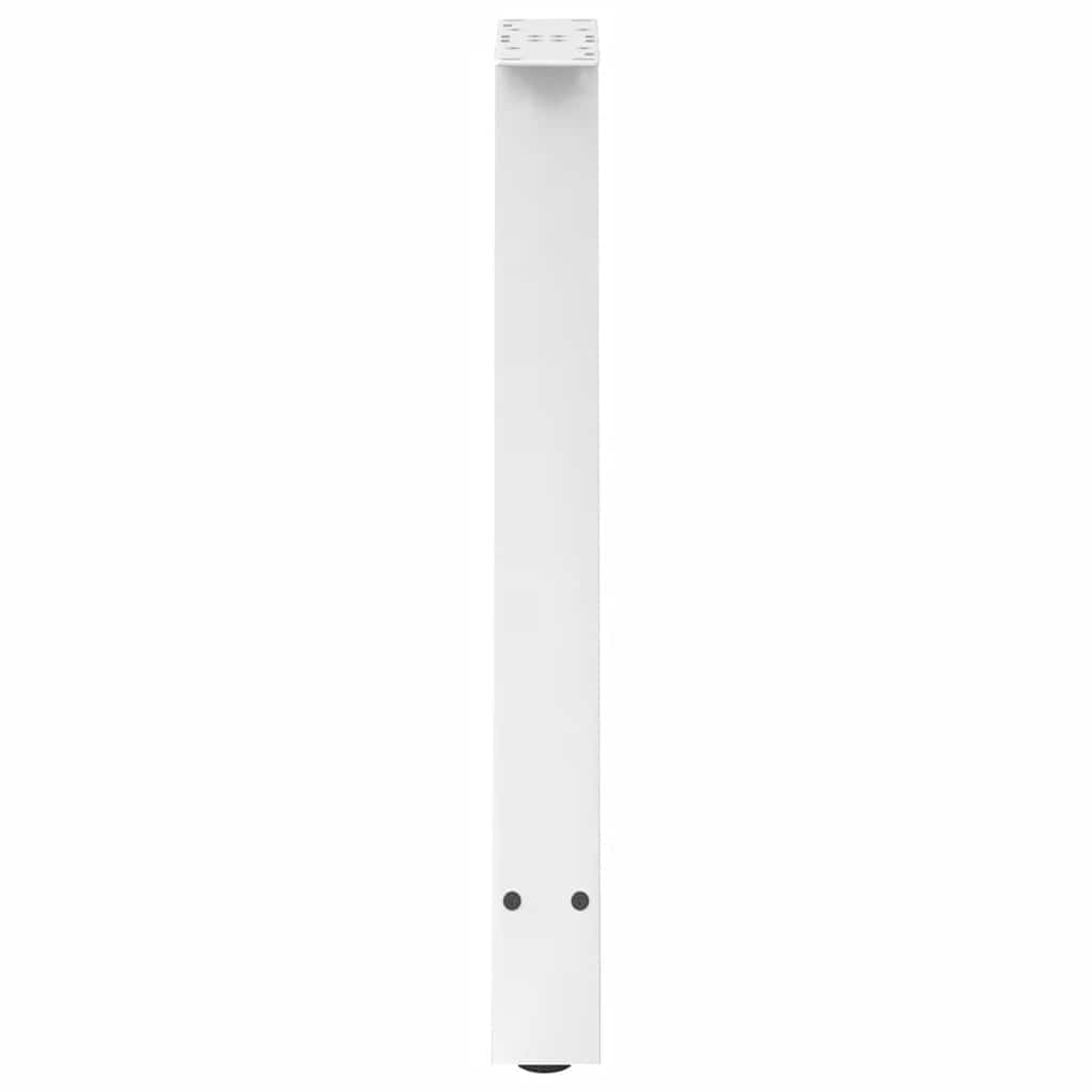 Eettafelpoten A-Vormig Staal Wit 50 x (72-73) cm
