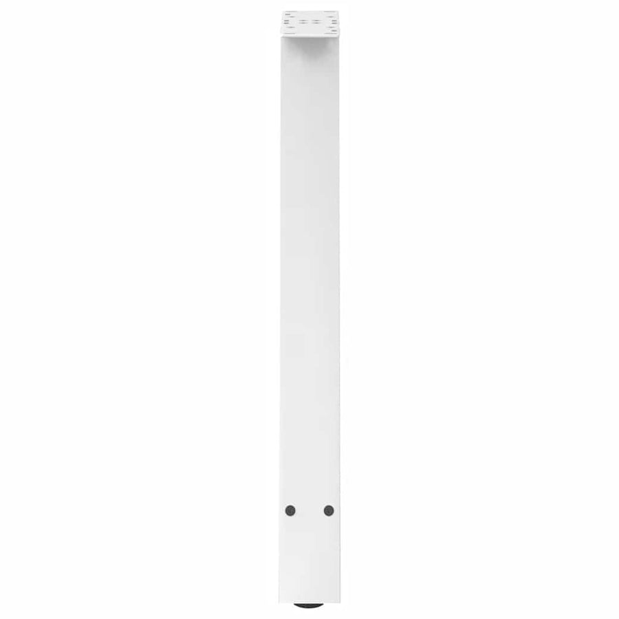 Eettafelpoten A-Vormig Staal Wit 50 x (72-73) cm