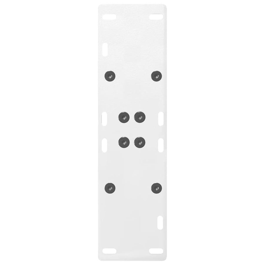 Eettafelpoten A-Vormig Staal Wit 50 x (72-73) cm