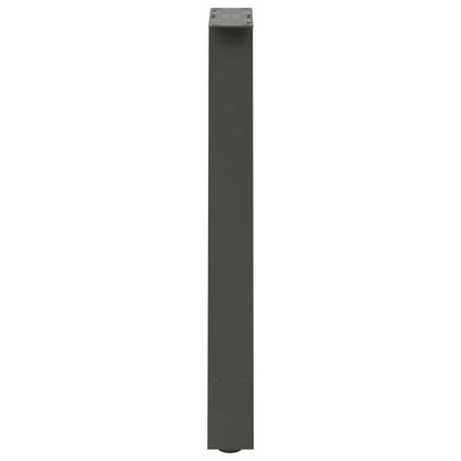 Salontafelpoten 2 st A-vormig 50x(72-73) cm staal antraciet