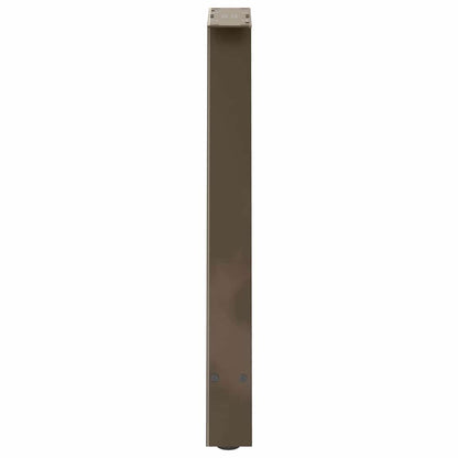 Salontafelpoten 2 St A-Vormig Staal 50 x (72-73) cm Naturel