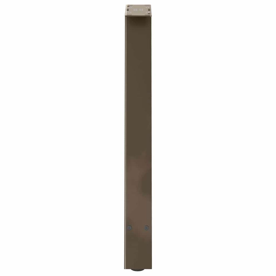 Salontafelpoten 2 St A-Vormig Staal 50 x (72-73) cm Naturel