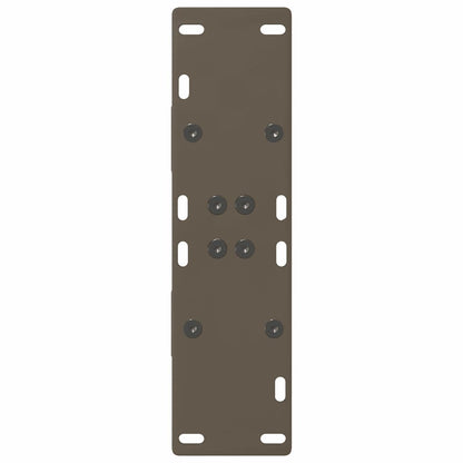 Salontafelpoten 2 St A-Vormig Staal 50 x (72-73) cm Naturel