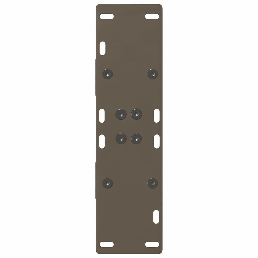 Salontafelpoten 2 St A-Vormig Staal 50 x (72-73) cm Naturel