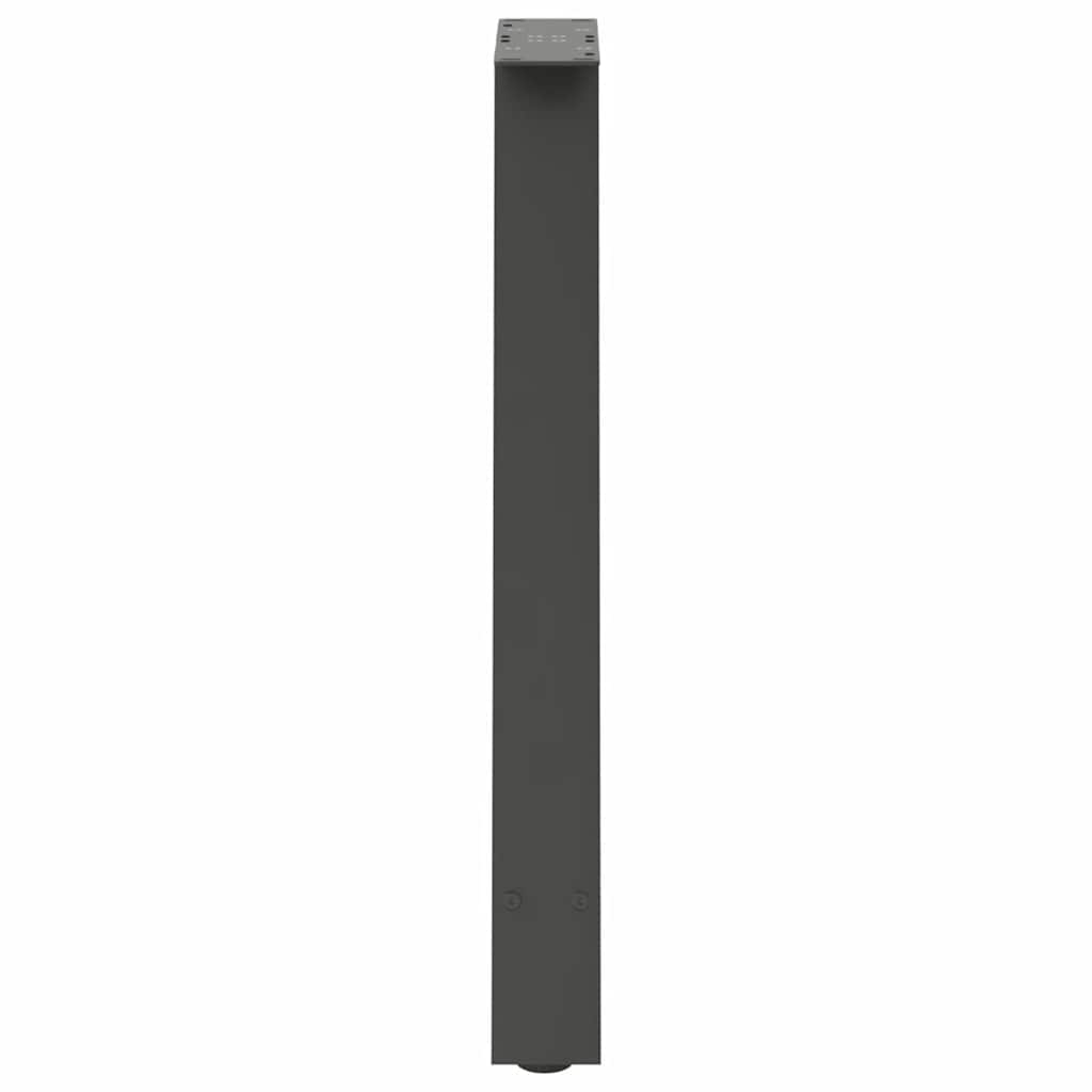 Salontafelpoten 2 st A-vormig 60x(72-73) cm staal antraciet