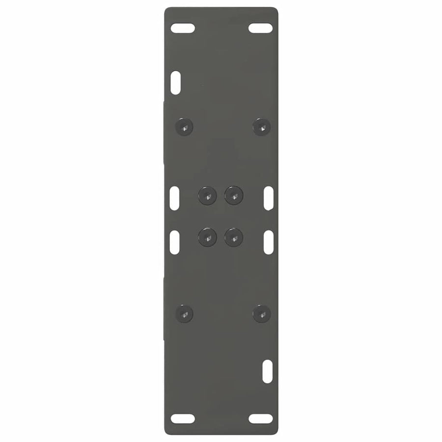 Salontafelpoten 2 st A-vormig 60x(72-73) cm staal antraciet