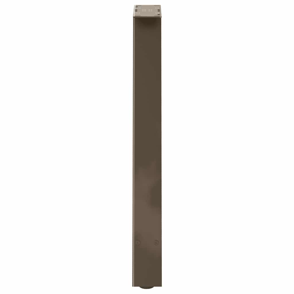 Salontafelpoten 2 St A-Vormig Staal 60 x (72-73) cm Naturel