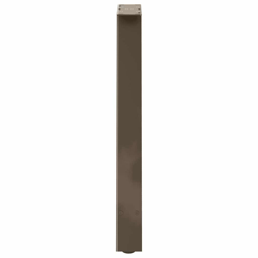 Salontafelpoten 2 St A-Vormig Staal 60 x (72-73) cm Naturel