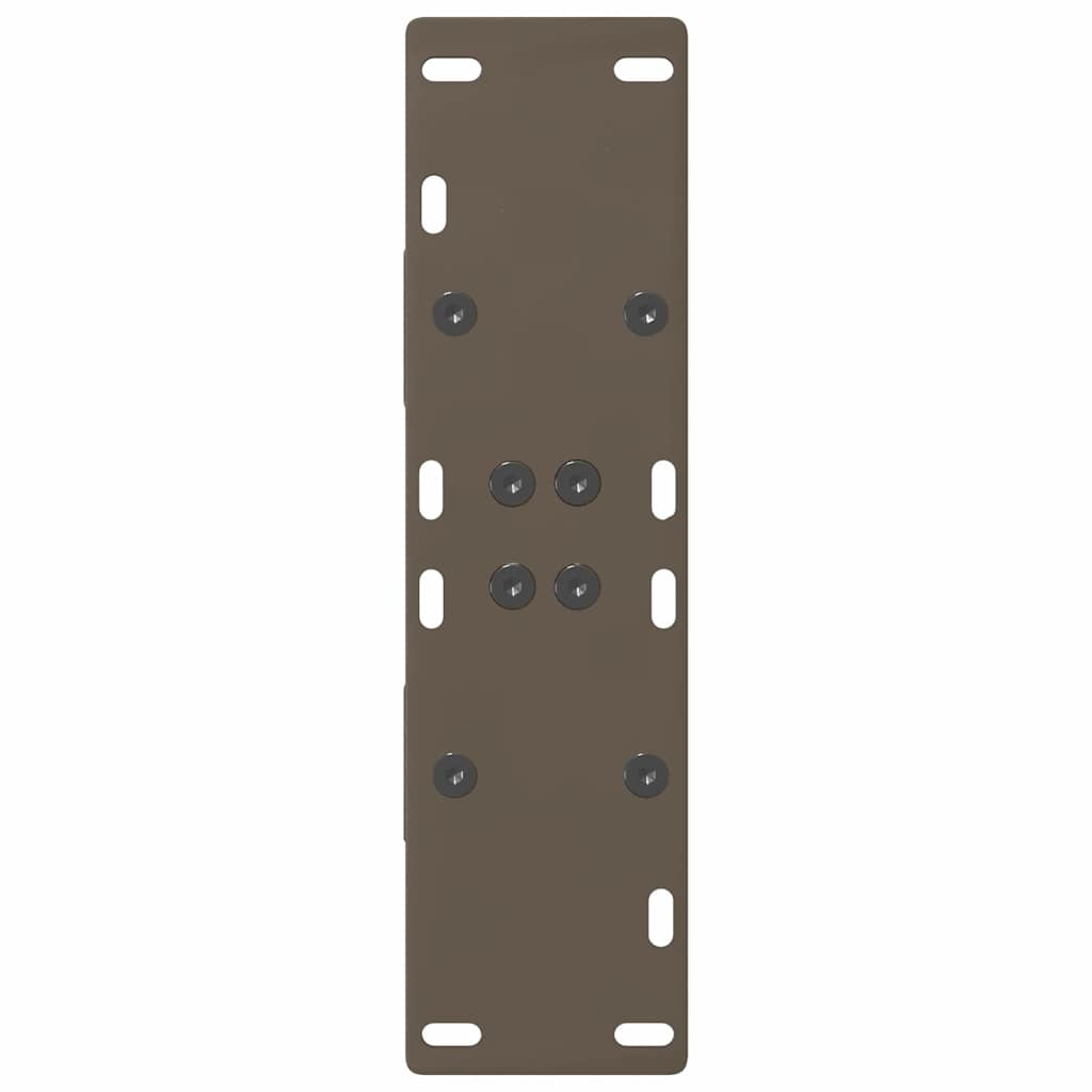 Salontafelpoten 2 St A-Vormig Staal 60 x (72-73) cm Naturel