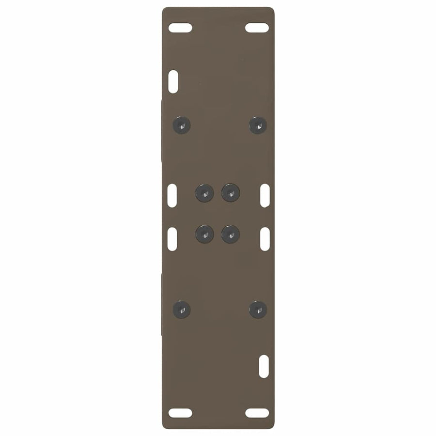 Salontafelpoten 2 St A-Vormig Staal 60 x (72-73) cm Naturel