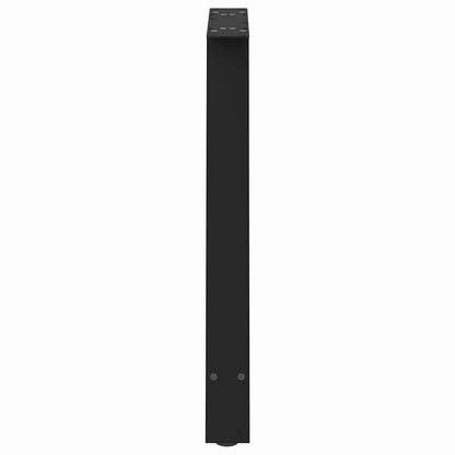 Salontafelpoten 2 st A-vormig 70x(72-73) cm staal zwart