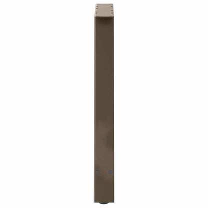 Salontafelpoten 2 St A-Vormig Staal 70 x (72-73) cm Naturel