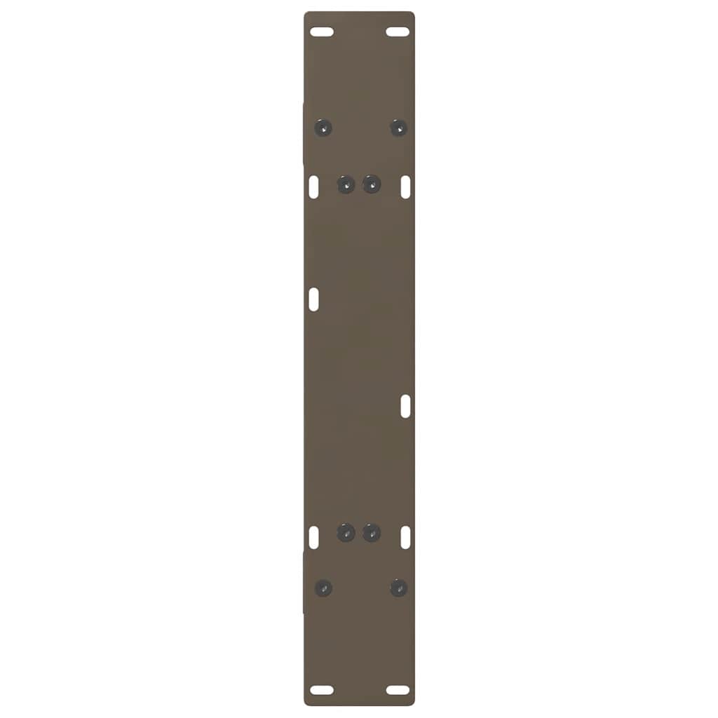 Salontafelpoten 2 St A-Vormig Staal 70 x (72-73) cm Naturel