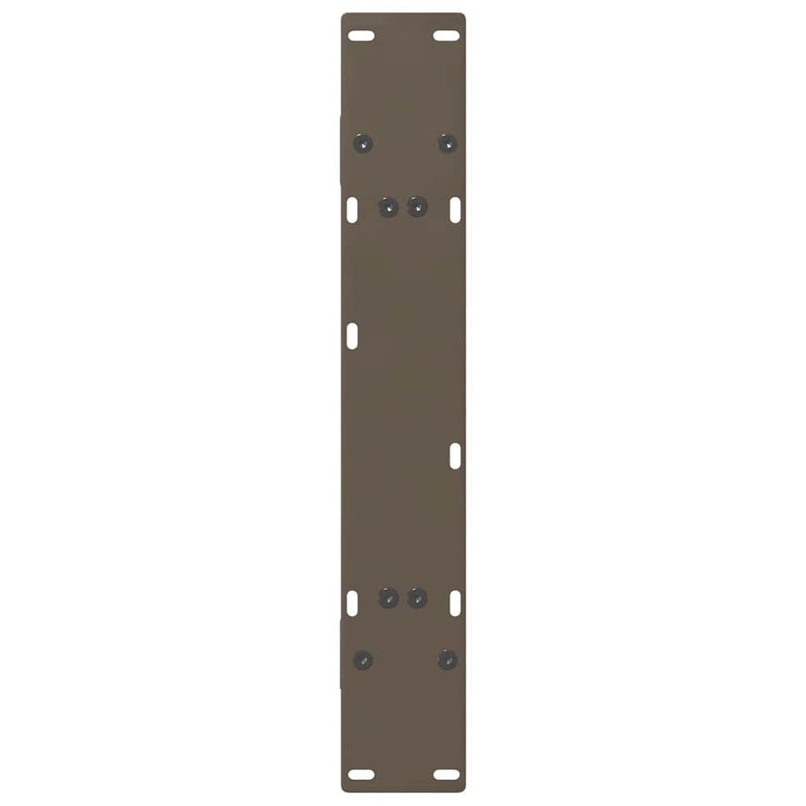 Salontafelpoten 2 St A-Vormig Staal 70 x (72-73) cm Naturel