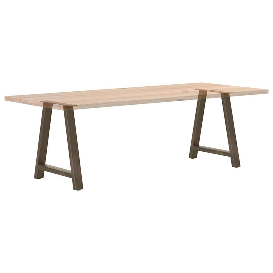 Salontafelpoten 2 St A-Vormig Staal 70 x (72-73) cm Naturel