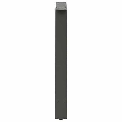 Salontafelpoten 2 st A-vormig 80x(72-73) cm staal antraciet