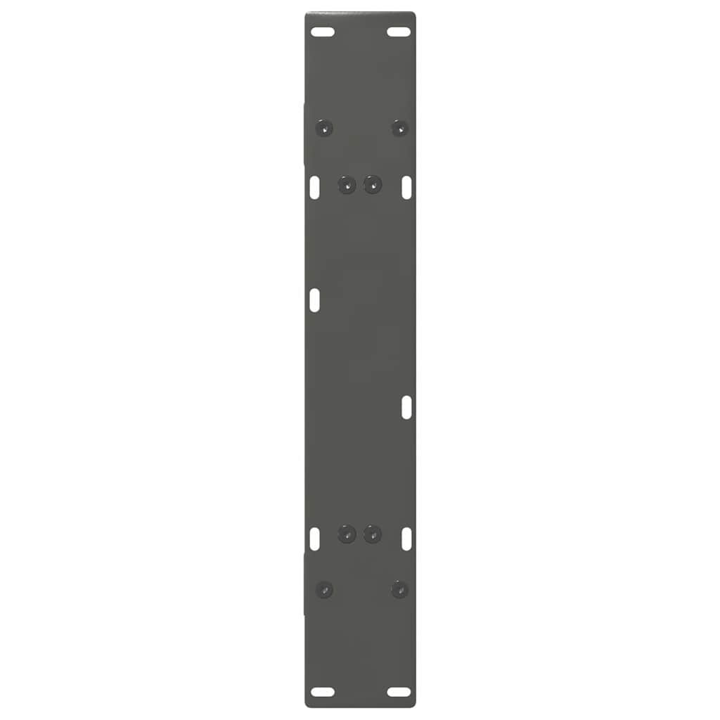 Salontafelpoten 2 st A-vormig 80x(72-73) cm staal antraciet