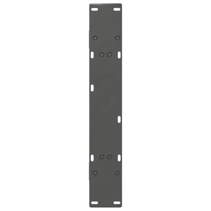 Salontafelpoten 2 st A-vormig 80x(72-73) cm staal antraciet