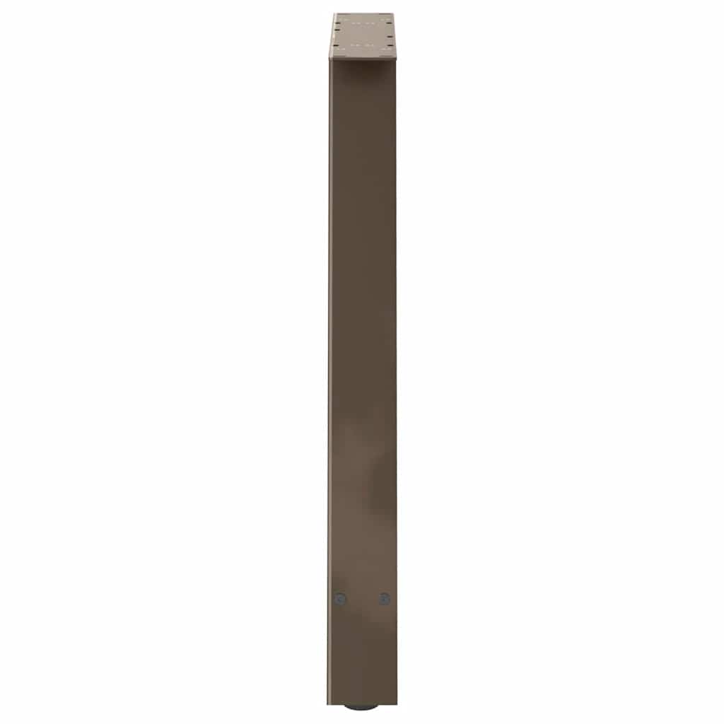 Salontafelpoten 2 St A-Vormig Staal 80 x (72-73) cm Naturel