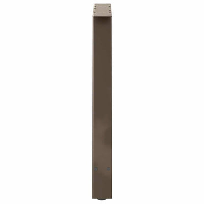 Salontafelpoten 2 St A-Vormig Staal 80 x (72-73) cm Naturel