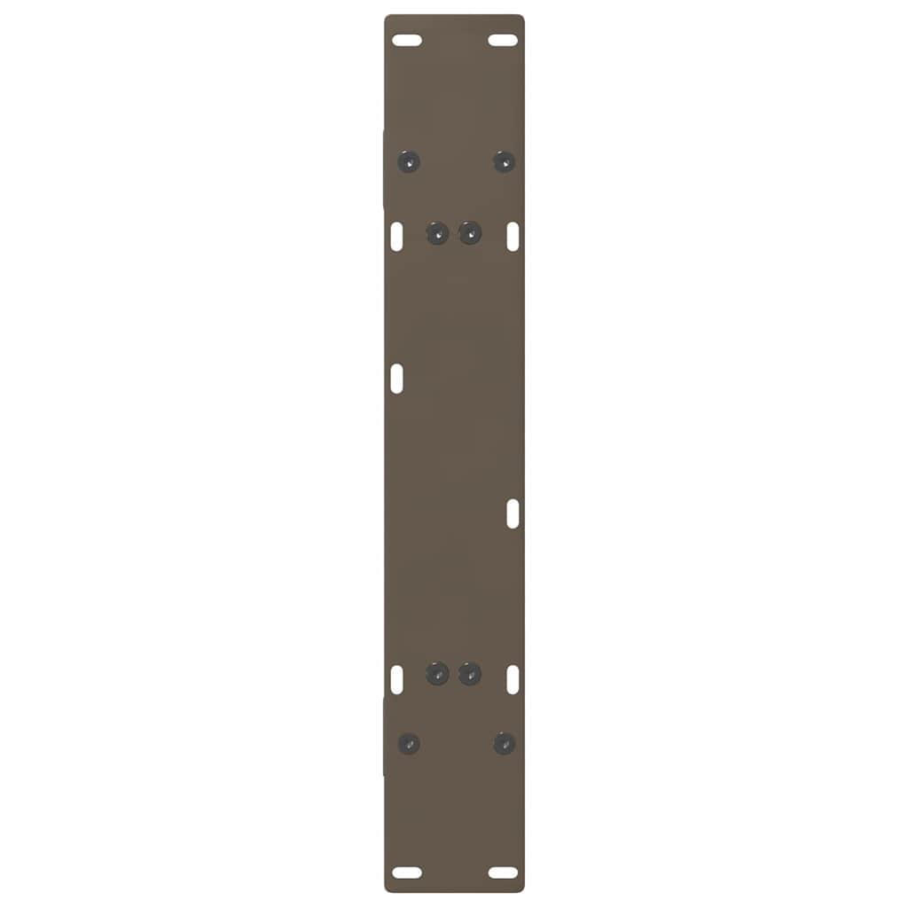 Salontafelpoten 2 St A-Vormig Staal 80 x (72-73) cm Naturel