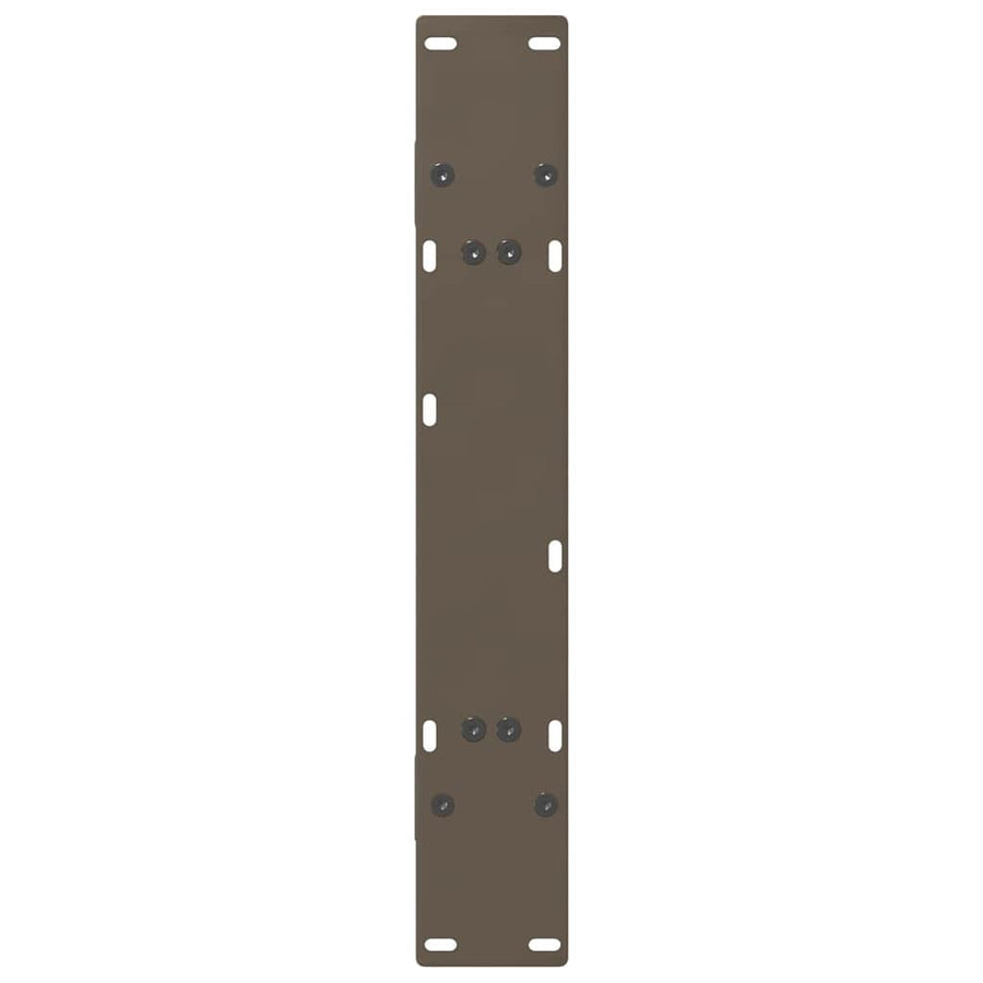 Salontafelpoten 2 St A-Vormig Staal 80 x (72-73) cm Naturel