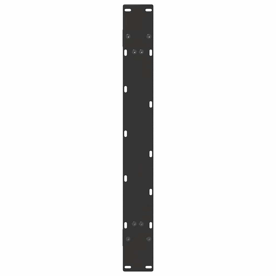 Salontafelpoten 2 st A-vormig 90x(72-73) cm staal zwart