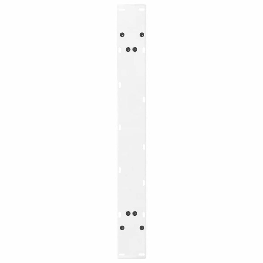 Salontafelpoten 2 st A-vormig 90x(72-73) cm staal wit