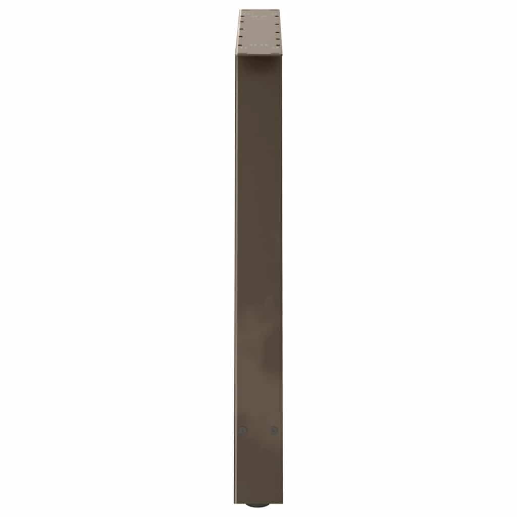 Salontafelpoten 2 St A-Vormig Staal 90 x (72-73) cm Naturel