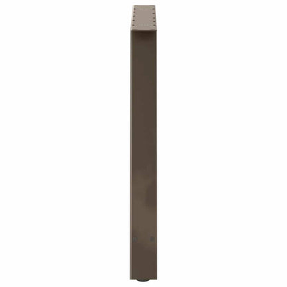 Salontafelpoten 2 St A-Vormig Staal 90 x (72-73) cm Naturel