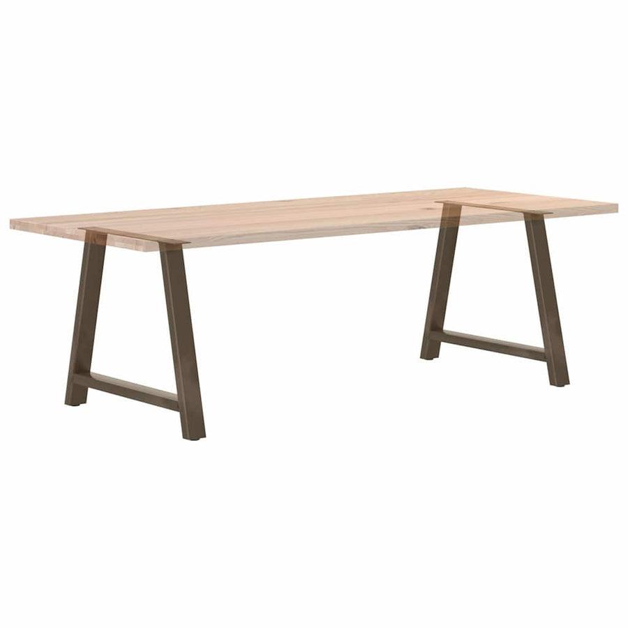 Salontafelpoten 2 St A-Vormig Staal 90 x (72-73) cm Naturel