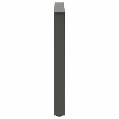 Salontafelpoten 2 st A-vormig 100x(72-73) cm staal antraciet