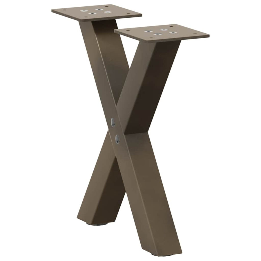Salontafelpoten X-Vormig 30X(30-31) Cm Staal Naturel 2