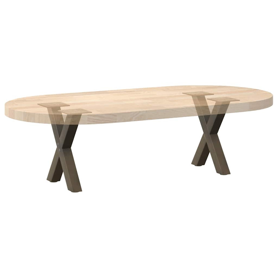 Salontafelpoten X-Vormig 30X(30-31) Cm Staal Naturel 2