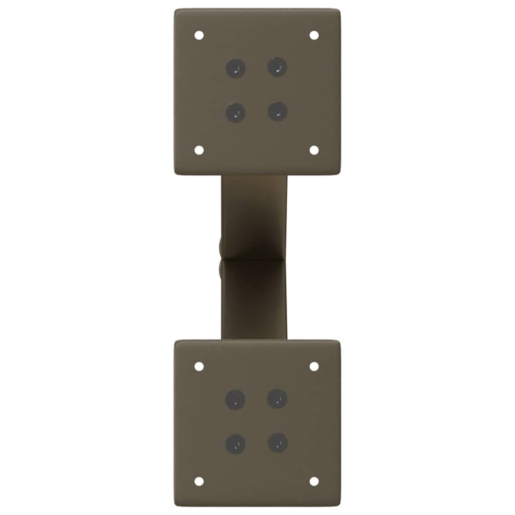 Salontafelpoten X-Vormig 37X(30-31) Cm Staal Naturel 2 37 x (30-31) cm (40 mm)