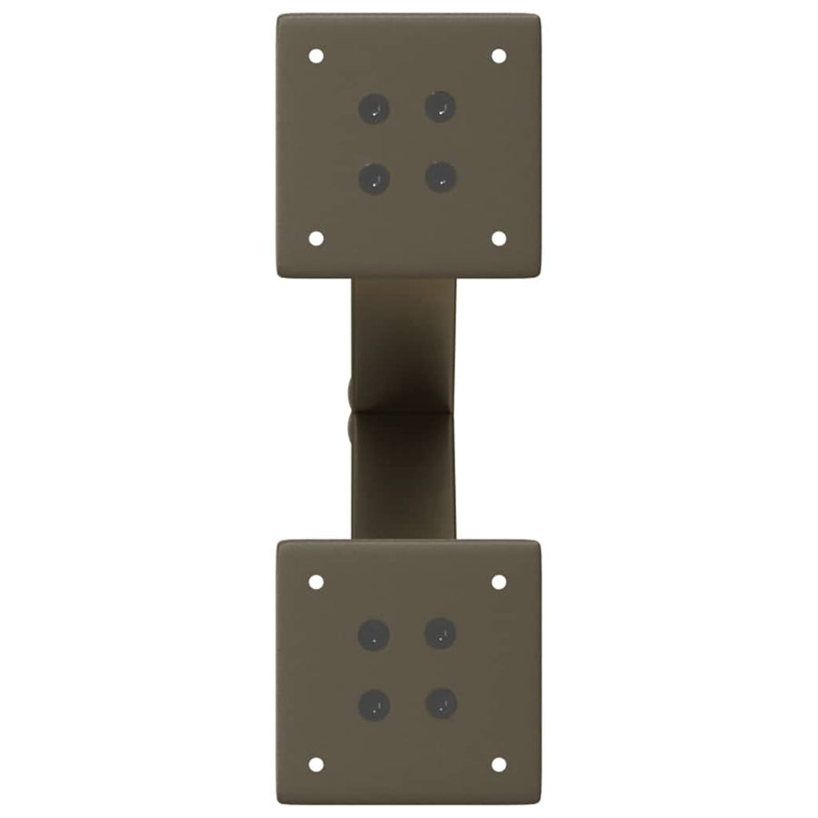 Salontafelpoten X-Vormig 37X(30-31) Cm Staal Naturel 2 37 x (30-31) cm (40 mm)
