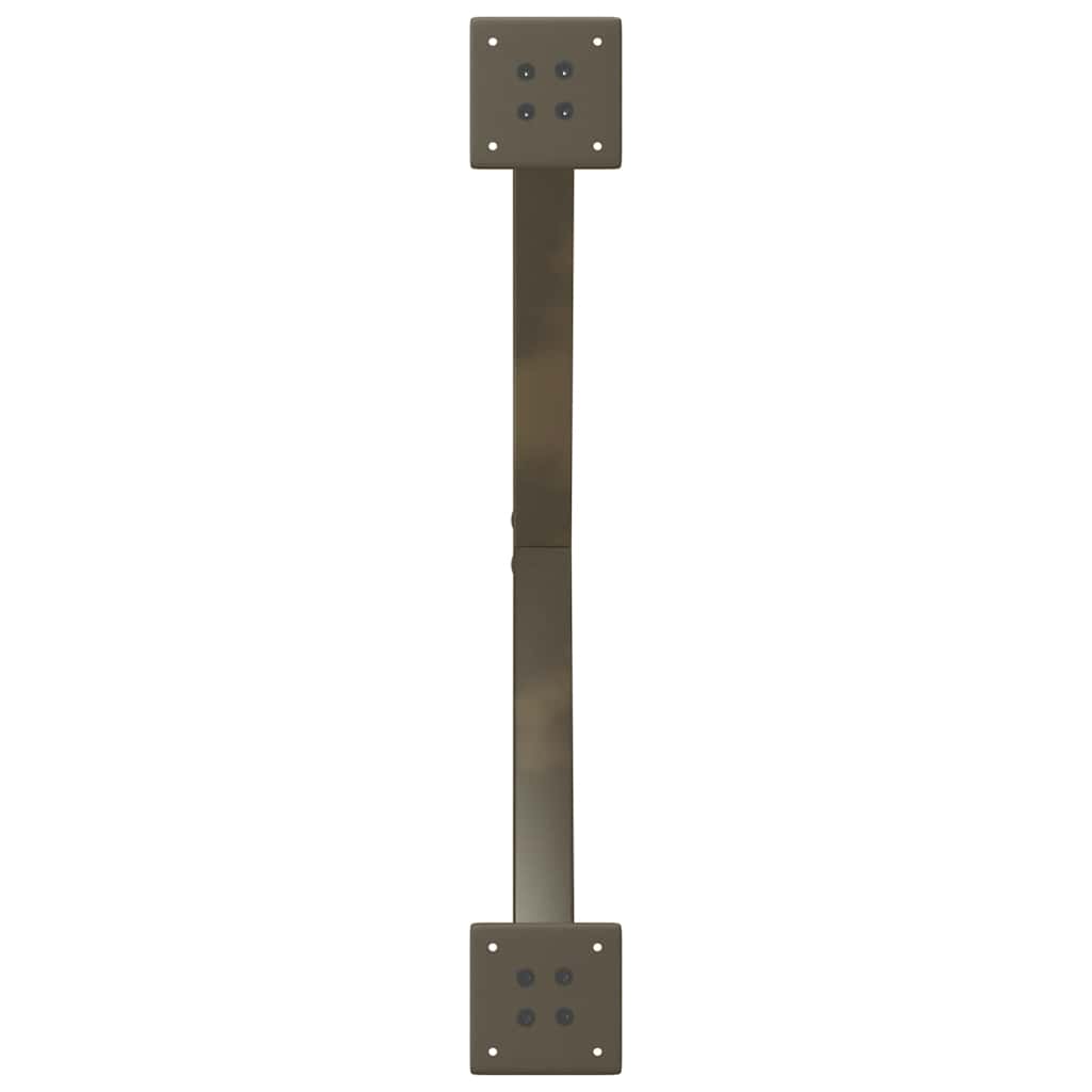 Salontafelpoten X-Vormig 70X(30-31) Cm Staal Naturel 2 70 x (30-31) cm (40 mm)