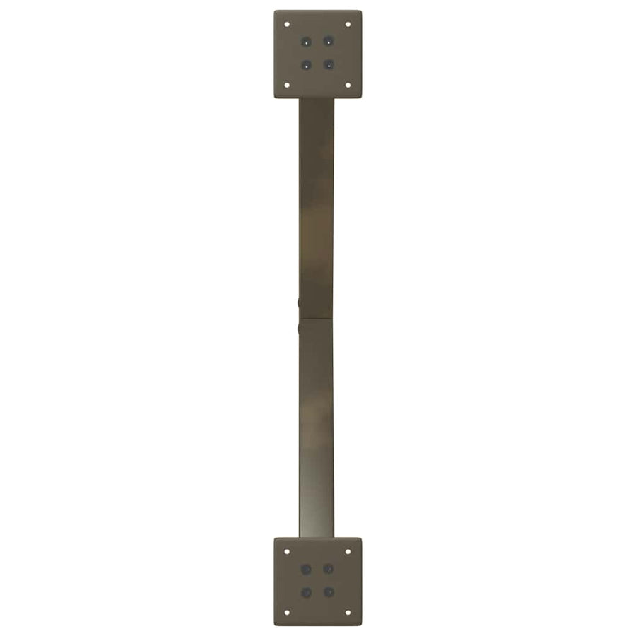 Salontafelpoten X-Vormig 70X(30-31) Cm Staal Naturel 2 70 x (30-31) cm (40 mm)