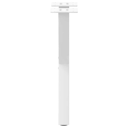 Salontafelpoten 2 st X-vormig 28x(42-43) cm staal wit